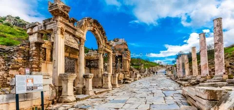 Ephesus and Pamukkale 2 Days Tour Package from Istanbul by Flight